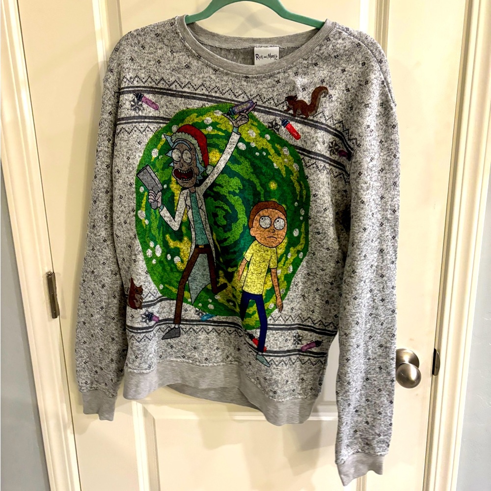 Rick and Morty Ugly Christmas sweater